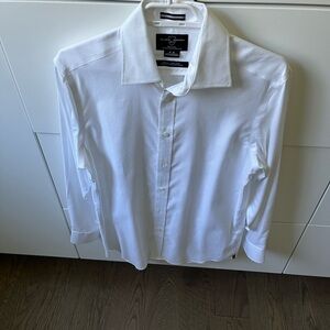 Black Brown 1826 Classic White Shirt